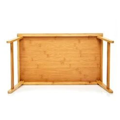 Serviertablett Multifunktional 50 X 23 X 30 Cm Klappbare Beine Bambus -Haushaltsgeräte Geschäft 10038061 yy 0005 logo