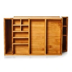 Schreibtischorganizer Mit Vielen Fächern 40 X 20 X 23 Cm 100 % Bambus -Haushaltsgeräte Geschäft 10038062 yy 0003 logo