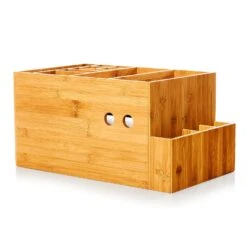 Schreibtischorganizer Mit Vielen Fächern 40 X 20 X 23 Cm 100 % Bambus -Haushaltsgeräte Geschäft 10038062 yy 0006 logo