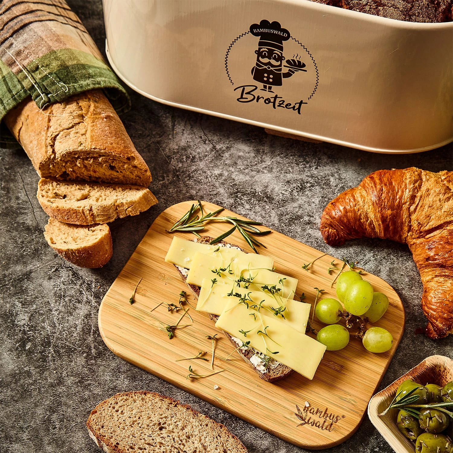3er-Set Bambus-Frühstücksbrett 22 X 1,15 X 15 Cm (BxHxT) Pflegeleicht 4 3er-Set Bambus-Frühstücksbrett 22 X 1,15 X 15 Cm (BxHxT) Pflegeleicht – Bild 4