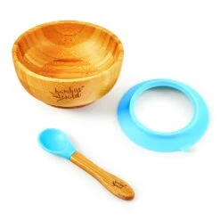 Kindergeschirr Mit Bambusschale Und Löffel 400 Ml Inkl. Saugnapf Ø: 13,7 Cm -Haushaltsgeräte Geschäft 10038070 yy 0005 logo
