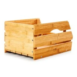 Stapelkiste Aus Bambus Gute Luftzirkulation Stapelbar 27x20,5x38cm -Haushaltsgeräte Geschäft 10038071 yy 0004 logo