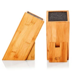 Messerblock, Schief PET-Borsteneinsatz Für 5-10 Messer, Bambus 13 Messerblock, Schief PET-Borsteneinsatz Für 5-10 Messer, Bambus -Haushaltsgeräte Geschäft 10038080 yy 0007 logo