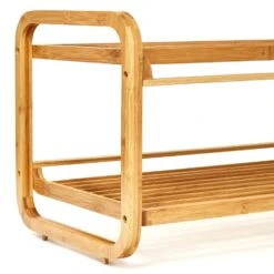 Schuhregal Mehrzweckregal 2 Etagen 6 Paar Schuhe Erweiterbar Bambus 8 Schuhregal Mehrzweckregal 2 Etagen 6 Paar Schuhe Erweiterbar Bambus -Haushaltsgeräte Geschäft 10038087 yy 0004 logo