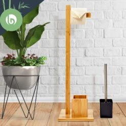 WC Garnitur Toilettenbürste 23x74x19,5cm Feuchtigkeitsresistent Bambus 9 WC Garnitur Toilettenbürste 23x74x19,5cm Feuchtigkeitsresistent Bambus -Haushaltsgeräte Geschäft 10038094 yy 0003 logo