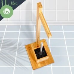 WC Garnitur Toilettenbürste 23x74x19,5cm Feuchtigkeitsresistent Bambus 12 WC Garnitur Toilettenbürste 23x74x19,5cm Feuchtigkeitsresistent Bambus -Haushaltsgeräte Geschäft 10038094 yy 0006 logo