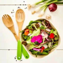 Küchenzubehör 5er-Set Pfannenwender Silikongriffe Nachhaltig Bambus -Haushaltsgeräte Geschäft 10038113 yy 0004 logo