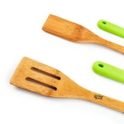 Küchenzubehör 5er-Set Pfannenwender Silikongriffe Nachhaltig Bambus -Haushaltsgeräte Geschäft 10038113 yy 0006 logo