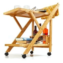 Servierwagen 2 Etagen 4 Rollen 66x70x40,5cm (BxHxT) Bambus 10 Servierwagen 2 Etagen 4 Rollen 66x70x40,5cm (BxHxT) Bambus -Haushaltsgeräte Geschäft 10038117 yy 0005 logo