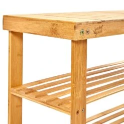 Schuhregal Mehrzweckregal Sitzbank 2 Etagen Für 8 Paar Schuhe Bambus 12 Schuhregal Mehrzweckregal Sitzbank 2 Etagen Für 8 Paar Schuhe Bambus -Haushaltsgeräte Geschäft 10038141 yy 0006 logo