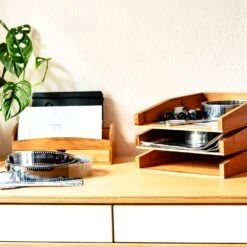 Ablagefach Dokumentenfach Edles Design Maße: 25,3 X 5,8 X 33 Cm Bambus -Haushaltsgeräte Geschäft 10038150 yy 0004 logo