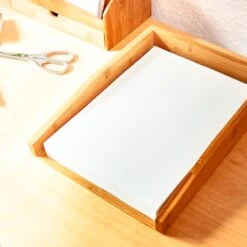 Ablagefach Dokumentenfach Edles Design Maße: 25,3 X 5,8 X 33 Cm Bambus -Haushaltsgeräte Geschäft 10038150 yy 0005 logo