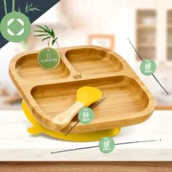 Kindergeschirr Bambusteller & Löffel 250 Ml Saugnapf 18 X 18 Cm 13 Kindergeschirr Bambusteller & Löffel 250 Ml Saugnapf 18 X 18 Cm -Haushaltsgeräte Geschäft 10038162 yy 0007 logo