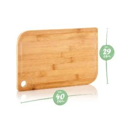 Batvik Bambus-Schneidebrett 40 X 1,5 X 29 Cm (BxHxT) Messerschonend Saftrille -Haushaltsgeräte Geschäft 10038173 yy 0007 logo