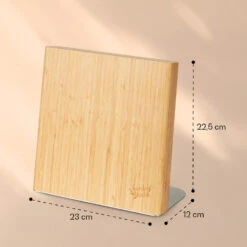 Messerblock Schräg, Magnetisch, Für 4-6 Messer, Bambus, Edelstahl 11 Messerblock Schräg, Magnetisch, Für 4-6 Messer, Bambus, Edelstahl -Haushaltsgeräte Geschäft 10038281 yy 0006 logo