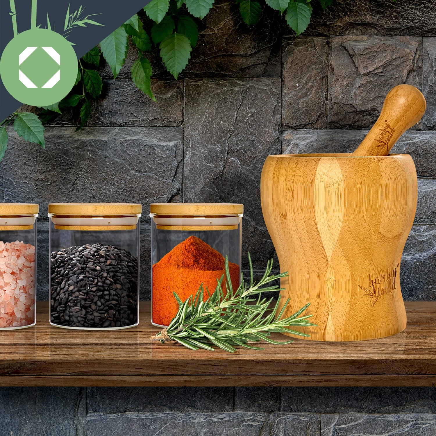 Runde Gläser Bambusdeckel 10 Stück Je 150 Ml Luftdicht 6 Runde Gläser Bambusdeckel 10 Stück Je 150 Ml Luftdicht – Bild 6