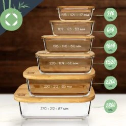 Glasbox Mit Bambusdeckel 2800 Ml Luftdicht Plastikfreie Aufbewahrung 13 Glasbox Mit Bambusdeckel 2800 Ml Luftdicht Plastikfreie Aufbewahrung -Haushaltsgeräte Geschäft 10038314 yy 0007 logo