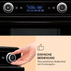 AeroVital Jumbo 3-in-1 Heißluftfritteuse Toaster Dörrautomat 1550 W 18 Liter -Haushaltsgeräte Geschäft 10038339 de 0003 logo