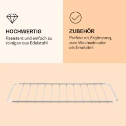 AeroVital Jumbo Heißluftfritteuse Grillrost Edelstahl -Haushaltsgeräte Geschäft 10038343 de 0003 logo