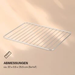 AeroVital Jumbo Heißluftfritteuse Grillrost Edelstahl -Haushaltsgeräte Geschäft 10038343 de 0004 logo