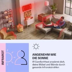 Wondersky Decken-Infrarotheizstrahler 2-er Set 700W 60 X 6 X 120 Cm (BxHxT) IP44 -Haushaltsgeräte Geschäft 10038381 de 0004 logo
