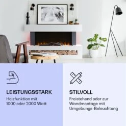 Studio Light & Fire 3 Smart Kamin 1000/2000W MDF WiFi-Steuerung -Haushaltsgeräte Geschäft 10038383 de 0003 logo