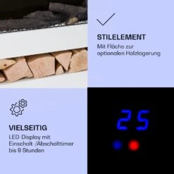 Studio Light & Fire 3 Smart Kamin 1000/2000W MDF WiFi-Steuerung -Haushaltsgeräte Geschäft 10038383 de 0004 logo