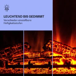 Frosty Peak Elektrischer Kamin 1800 W 10 Bis 30 °C Fernbedienung 11 Frosty Peak Elektrischer Kamin 1800 W 10 Bis 30 °C Fernbedienung -Haushaltsgeräte Geschäft 10038397 de 0005 logo