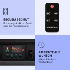 Nevis Peak Elektrischer Kamin 1800 W Heizfunktion 10 Bis 30 °C Fernbedienung -Haushaltsgeräte Geschäft 10038399 de 0006 logo