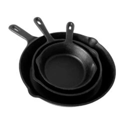 Parthenaise Bratpfannen 3er-Set 12/16/21cm Ø Gusseisen Rund Voreingebrannt 10 Parthenaise Bratpfannen 3er-Set 12/16/21cm Ø Gusseisen Rund Voreingebrannt -Haushaltsgeräte Geschäft 10038597 yy 0004 logo