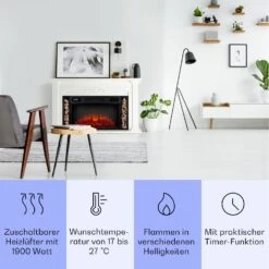 Saint Helens Elektrokamin 1900 W LED-Technik Fernbedienung -Haushaltsgeräte Geschäft 10038615 de 0003 usp