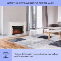 Saint Helens Elektrokamin 1900 W LED-Technik Fernbedienung -Haushaltsgeräte Geschäft 10038615 de 0004 usp