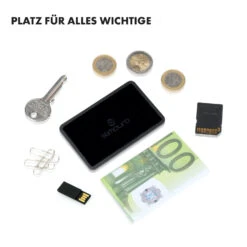 Coin Card Mit Filz Für Slim Wallets Münzaufbewahrung Aluminium -Haushaltsgeräte Geschäft 10038674 de 0003 logo