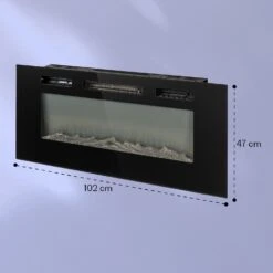 Galeras Elektrischer Wand- Und Einbaukamin 1800 W LED 3 Farben Timer 15 Galeras Elektrischer Wand- Und Einbaukamin 1800 W LED 3 Farben Timer -Haushaltsgeräte Geschäft 10038687 yy 0008 logo