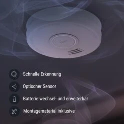 Rauchmelder DOF19 Kunststoff Warnsignal: 85 DB 9V Batteriebetrieben 8 Rauchmelder DOF19 Kunststoff Warnsignal: 85 DB 9V Batteriebetrieben -Haushaltsgeräte Geschäft 10038747 de 0003 logo