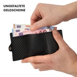 ZNAP Slim Wallet 8 Karten Münzfach 8 X 1,5 X 6 Cm (BxHxT) RFID-Schutz -Haushaltsgeräte Geschäft 10038751 de 0004 logo
