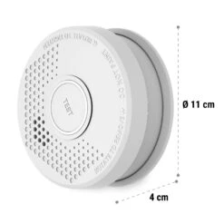 Rauchmelder DOF29 Kunststoff Warnsignal: 85 DB 9V Batteriebetrieben -Haushaltsgeräte Geschäft 10038758 yy 0006 logo