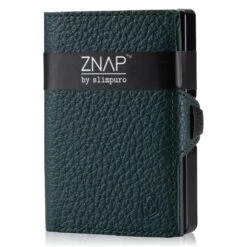ZNAP Slim Wallet 12 Karten Münzfach 8 X 1,8 X 6 Cm (BxHxT) RFID-Schutz