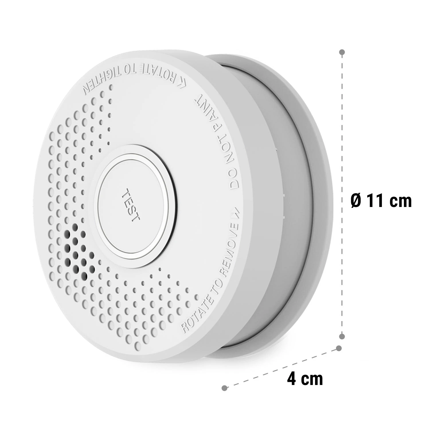 Rauchmelder DOF29 Kunststoff Warnsignal: 85 DB 9V Batteriebetrieben 6 Rauchmelder DOF29 Kunststoff Warnsignal: 85 DB 9V Batteriebetrieben – Bild 6