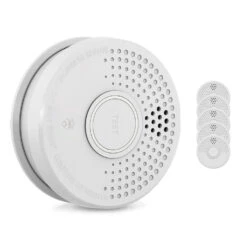 Rauchmelder DOF39 Kunststoff Warnsignal: 85 DB 9V Batteriebetrieben