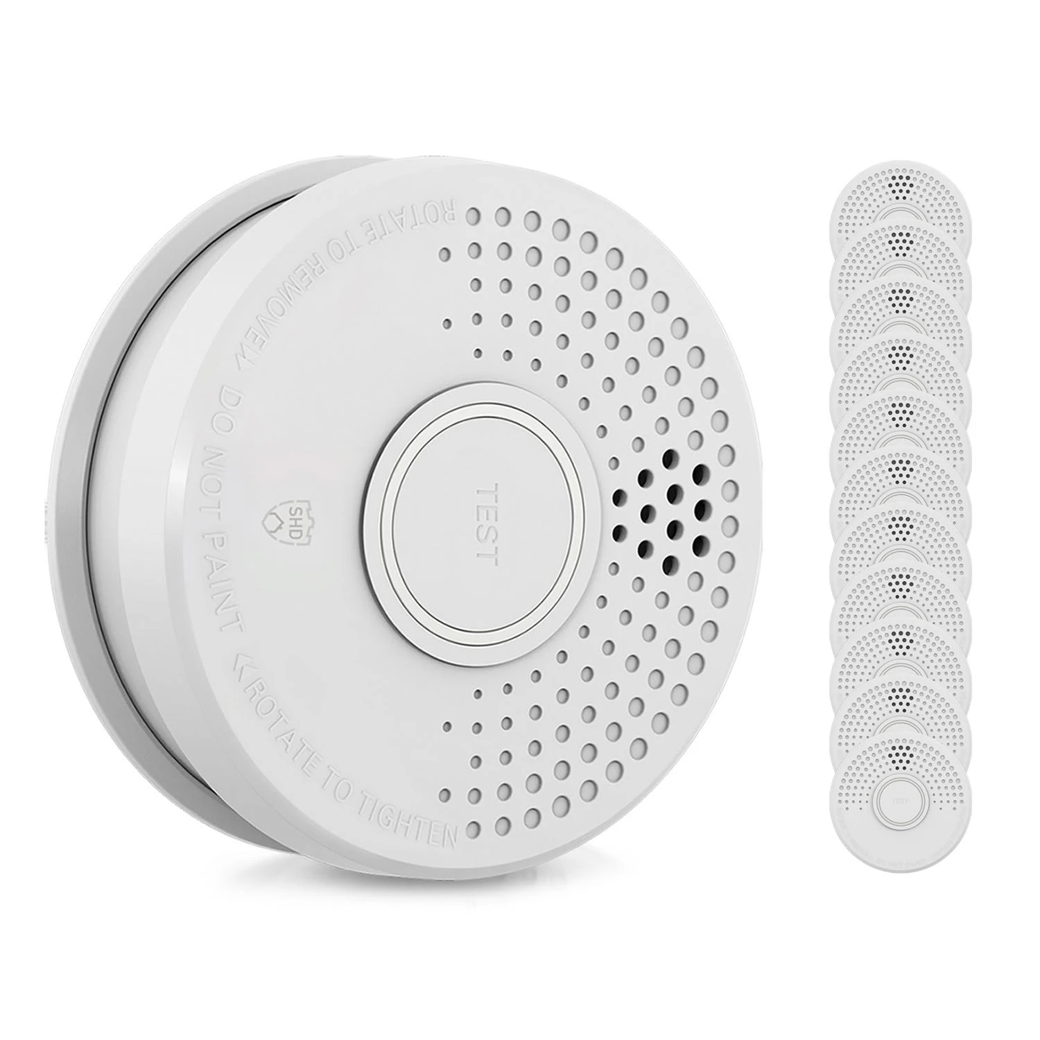 Rauchmelder DOF39 Kunststoff Warnsignal: 85 DB 9V Batteriebetrieben 1 Rauchmelder DOF39 Kunststoff Warnsignal: 85 DB 9V Batteriebetrieben