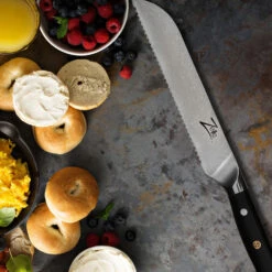 Alpha-Royal Japanese Serie 8" Brotmesser 18° Wellenschliff Damaszener-Stahl -Haushaltsgeräte Geschäft 10038985 de 0004 logo