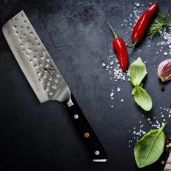 Alpha-Royal Japanese Serie 6" Nakiri Kochmesser Damaszener-Stahl -Haushaltsgeräte Geschäft 10038994 de 0004 logo