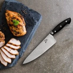 Executive-Plus Serie 8" Kochmesser 61 HRC Edelstahl -Haushaltsgeräte Geschäft 10039009 de 0005 logo