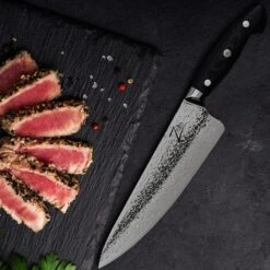 Executive-Plus Serie 8" Chefkoch Kochmesser 61 HRC Damaszenerstahl -Haushaltsgeräte Geschäft 10039015 de 0003 logo