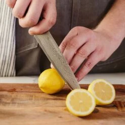 Executive-Plus Serie 6" Allzweckmesser 61 HRC Damaszenerstahl -Haushaltsgeräte Geschäft 10039018 de 0005 logo