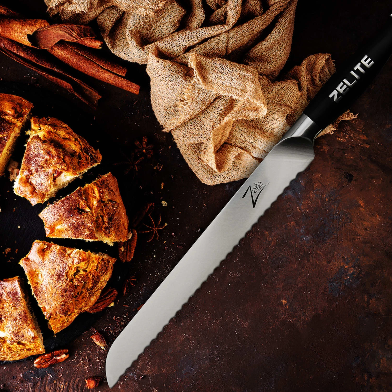 Comfort Pro Serie 10" Brotmesser 56 HRC Wellenschliff 3 Comfort Pro Serie 10" Brotmesser 56 HRC Wellenschliff – Bild 3