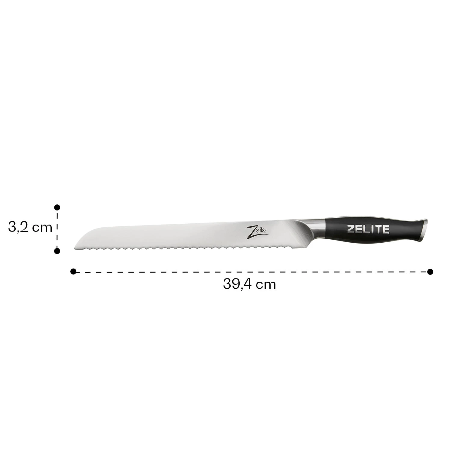 Comfort Pro Serie 10" Brotmesser 56 HRC Wellenschliff 5 Comfort Pro Serie 10" Brotmesser 56 HRC Wellenschliff – Bild 5