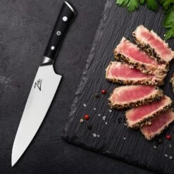 Razor-Edge Serie 8" Kochmesser 59 HRC Edelstahl -Haushaltsgeräte Geschäft 10039042 yy 0004 logo