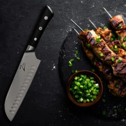 Razor-Edge Serie 7" Santokumesser 59 HRC Edelstahl 8 Razor-Edge Serie 7" Santokumesser 59 HRC Edelstahl -Haushaltsgeräte Geschäft 10039045 yy 0004 logo